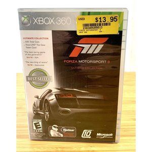 Forza Motorsport 3: Ultimate Collection (Xbox 360) Complete w/ Manual CIB Nice !